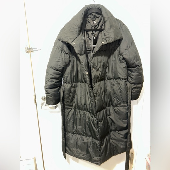 ‼️SALE‼️ Threadbare Coral oversized belted duvet belted maxi coat - Picture 6 of 8